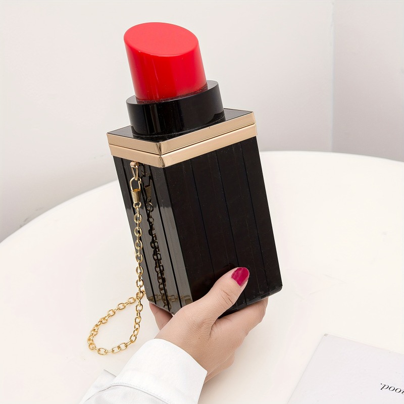 Mini Bag Evening Clutch - Ruj Çantası Akrilik Mini El Çantası