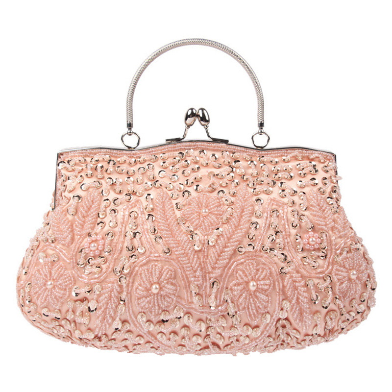 Mini Bag Evening Clutch - Kadın el çantası bayanlar boncuk akşam