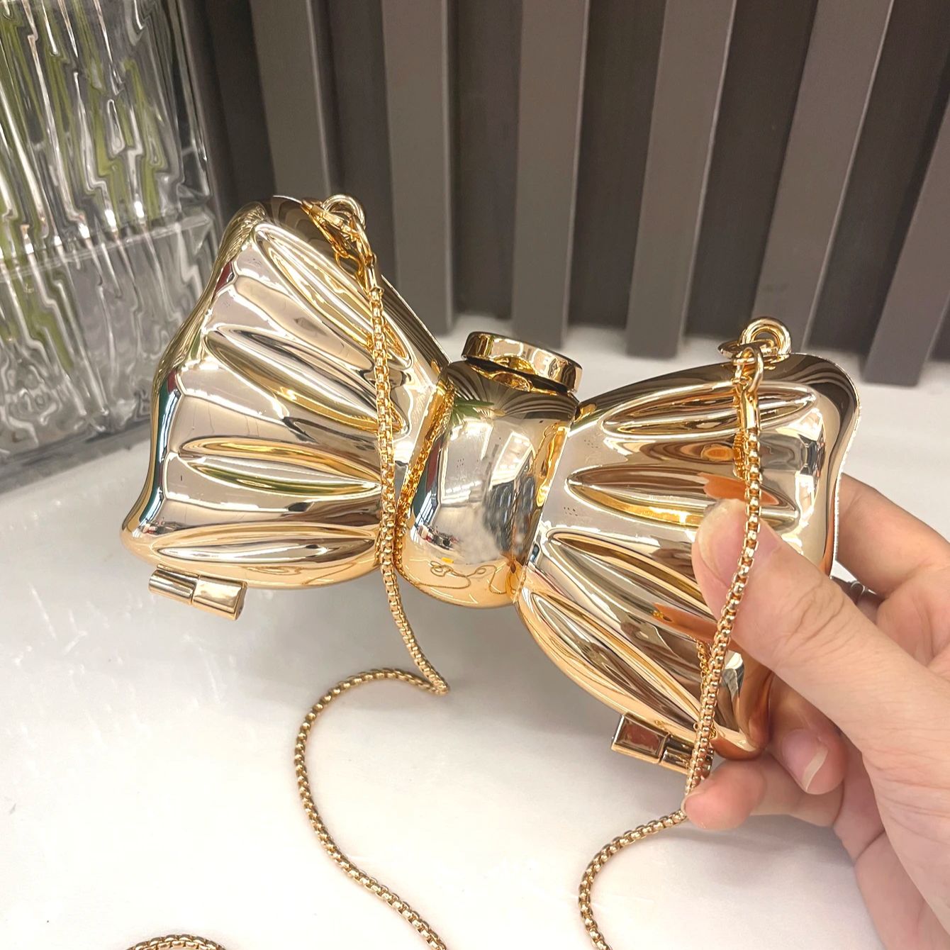 Luxury Bags Vendor - Altın Akşam çanta Çantalar ve çanta
