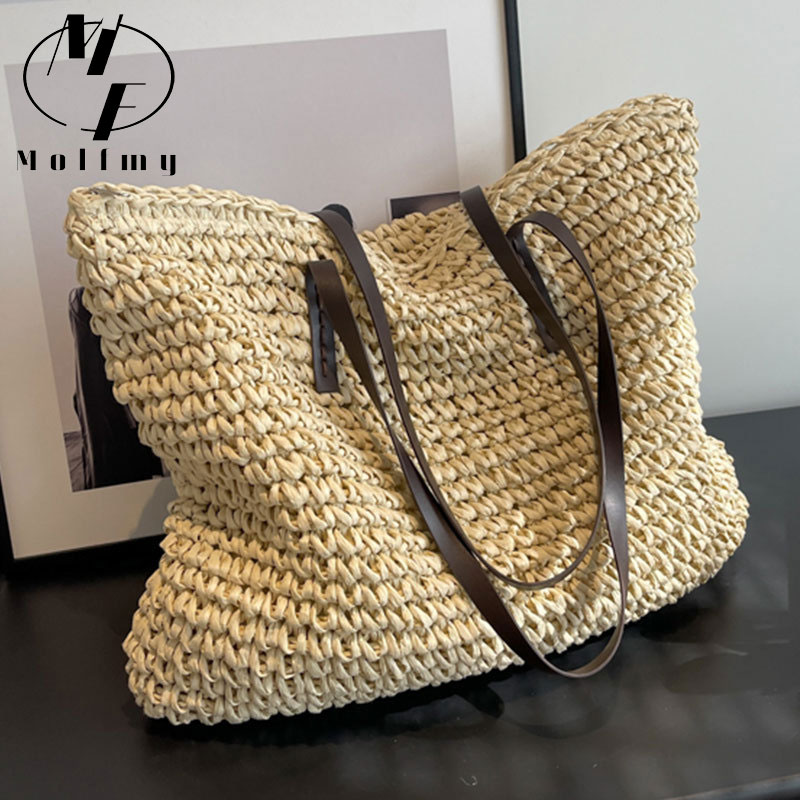Luxury Bags Vendor - Saman Dokuma Bez Çantalar Rahat Büyük
