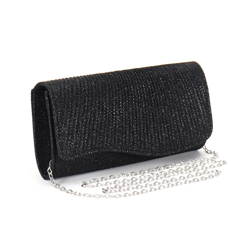 Mini Bag Evening Clutch - 2026 Yeni Kadın Katlanır Simli El