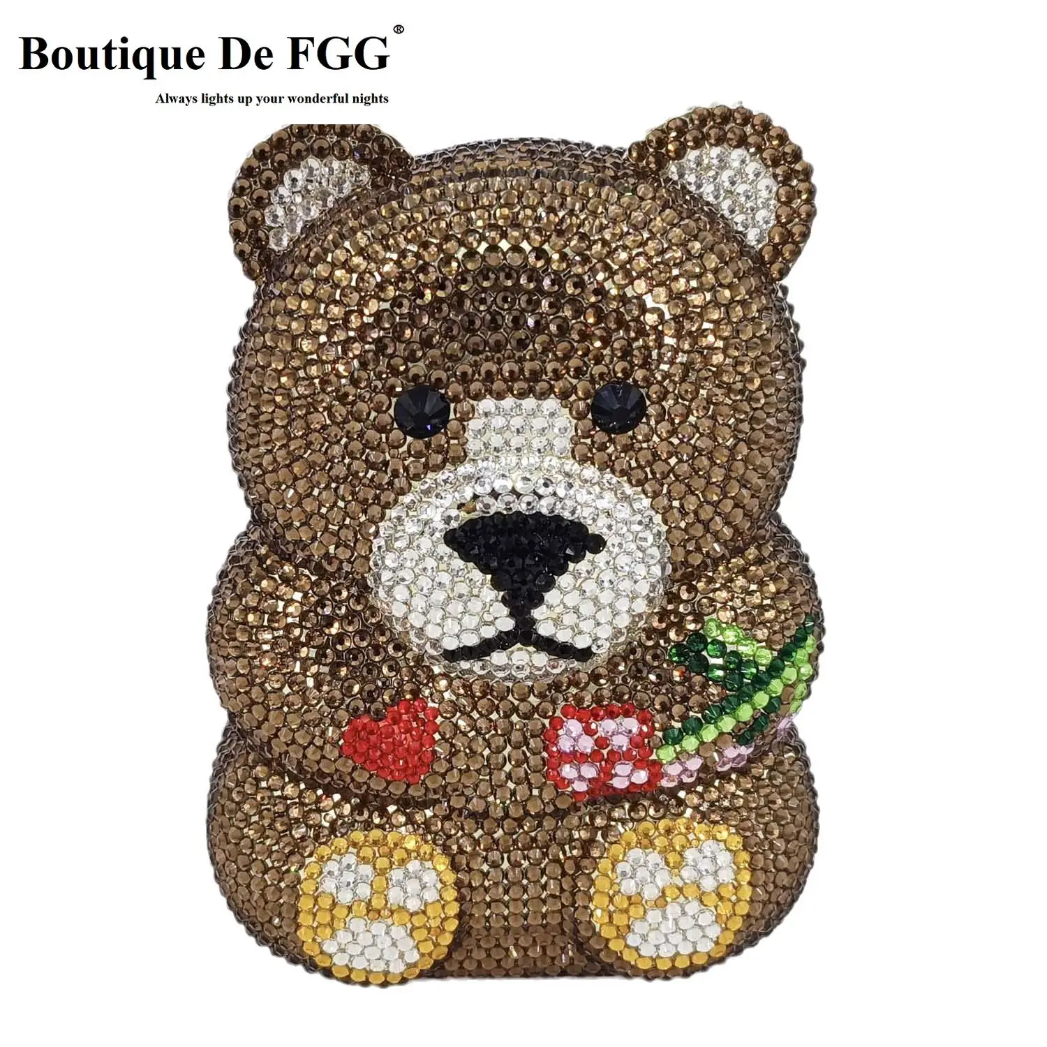 Mini Bag Evening Clutch - Butik De FGG mavi ve sarı