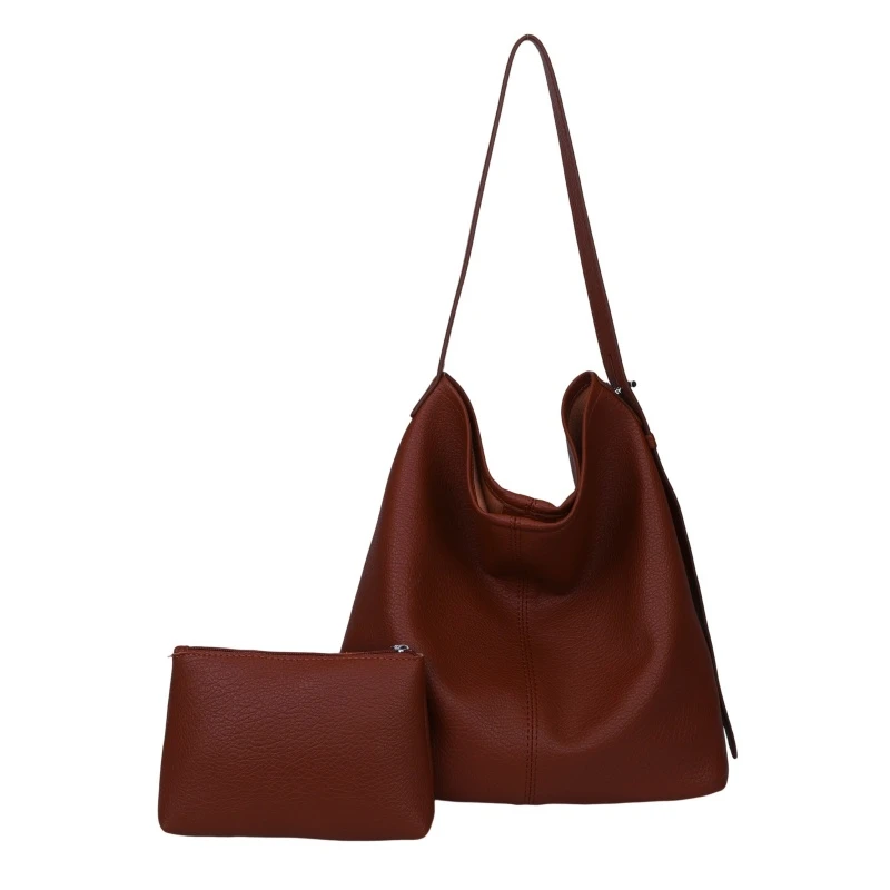 Luxury Bags For Women Sale - Hafif Lüks PU Tek Renk Tokalı