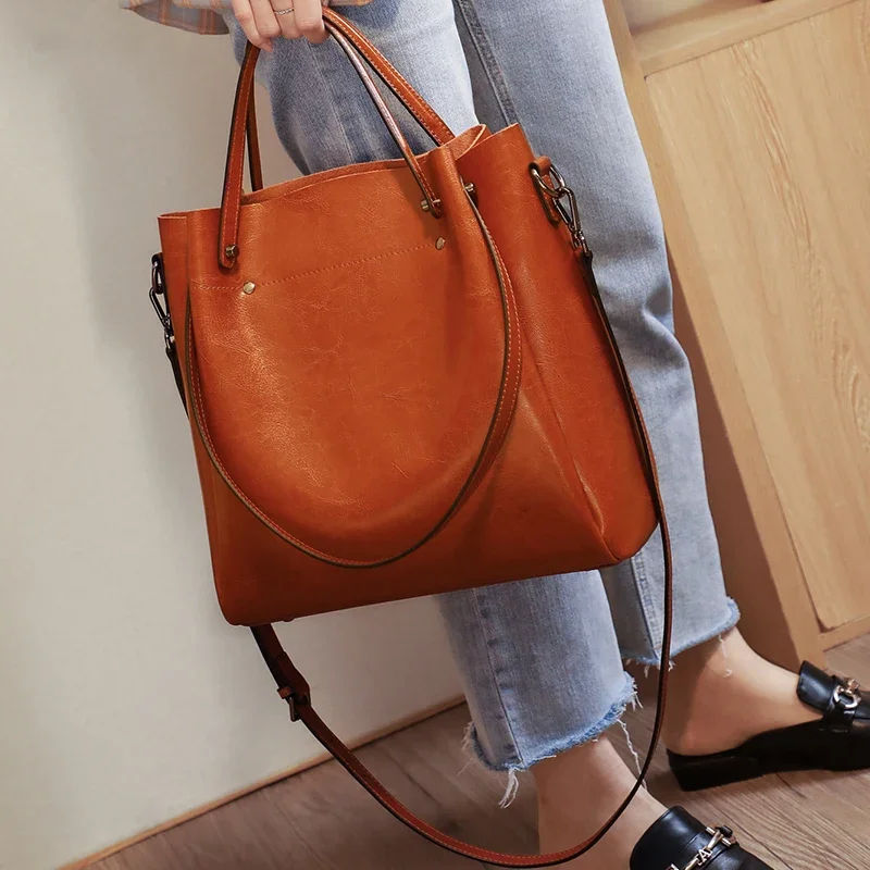 Hakiki Deri Kadınlar için Tote - Luxury Bags From China incelemesi ve fiyatı
