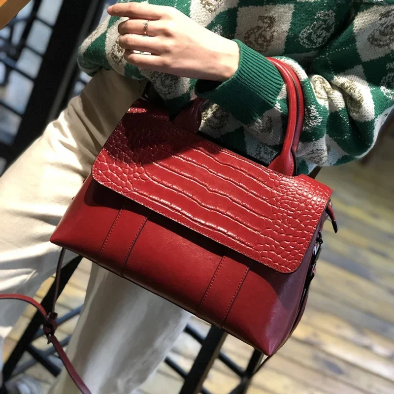 Kadın İnek Gerçek Deri Crossbo - Luxury Bags From China incelemesi ve fiyatı