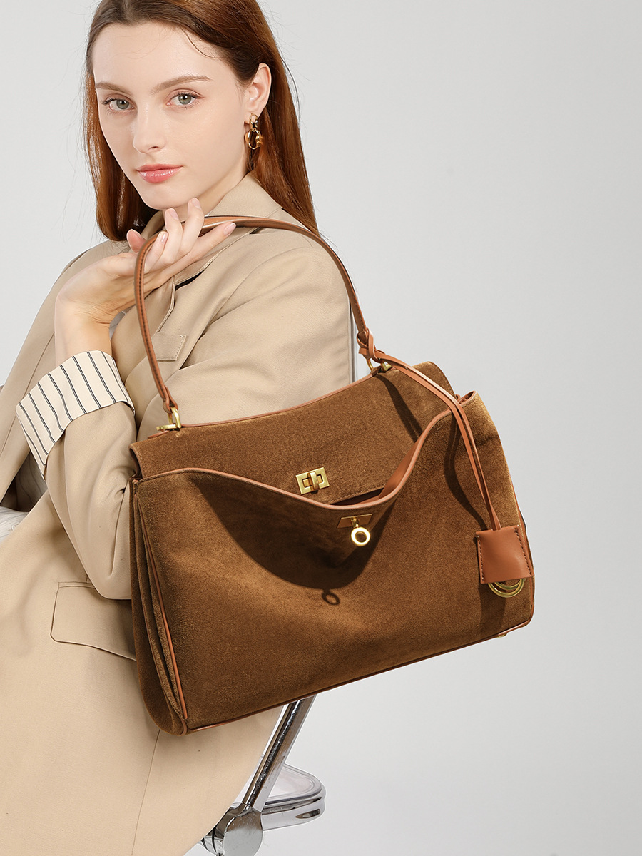 Sonbahar Kış kadın Süet hakiki - Luxury Bags Vendor incelemesi ve fiyatı