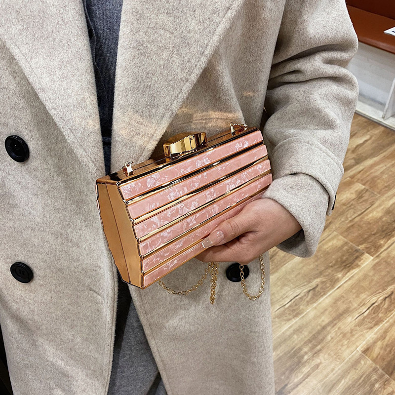 Lüks Tasarımcı Akrilik Kare Ça - Mini Bag Evening Clutch incelemesi ve fiyatı
