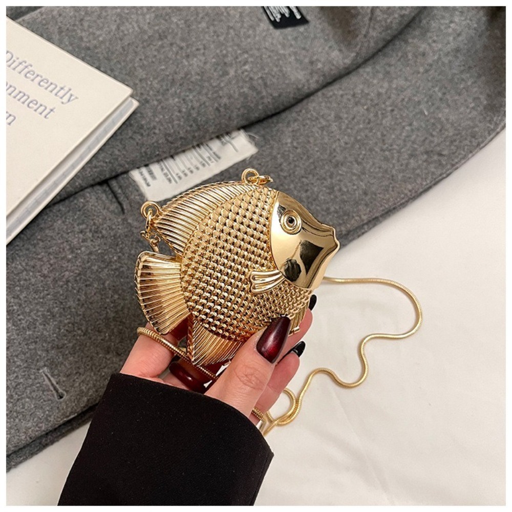 Sevimli Küçük Balık Şeklinde O - Mini Bag Evening Clutch incelemesi ve fiyatı