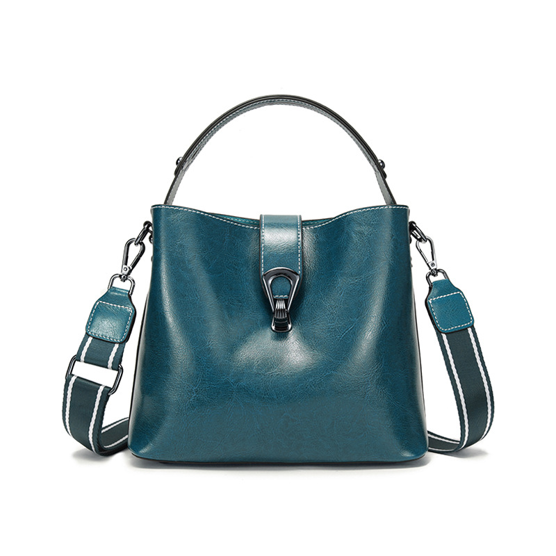 Gerçek Yağ Balmumu Deri kadın  - Luxury Bags From China incelemesi ve fiyatı