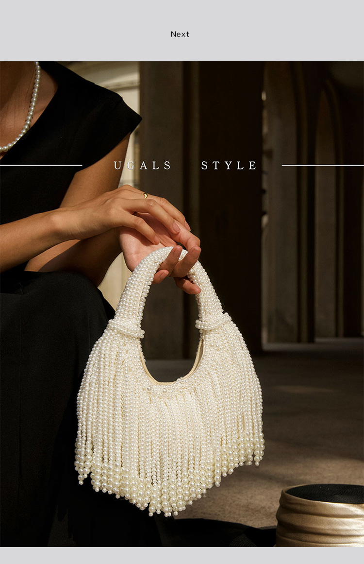 Tasarım Saplı İncili Abiye El  - Luxury Bags Vendor incelemesi ve fiyatı
