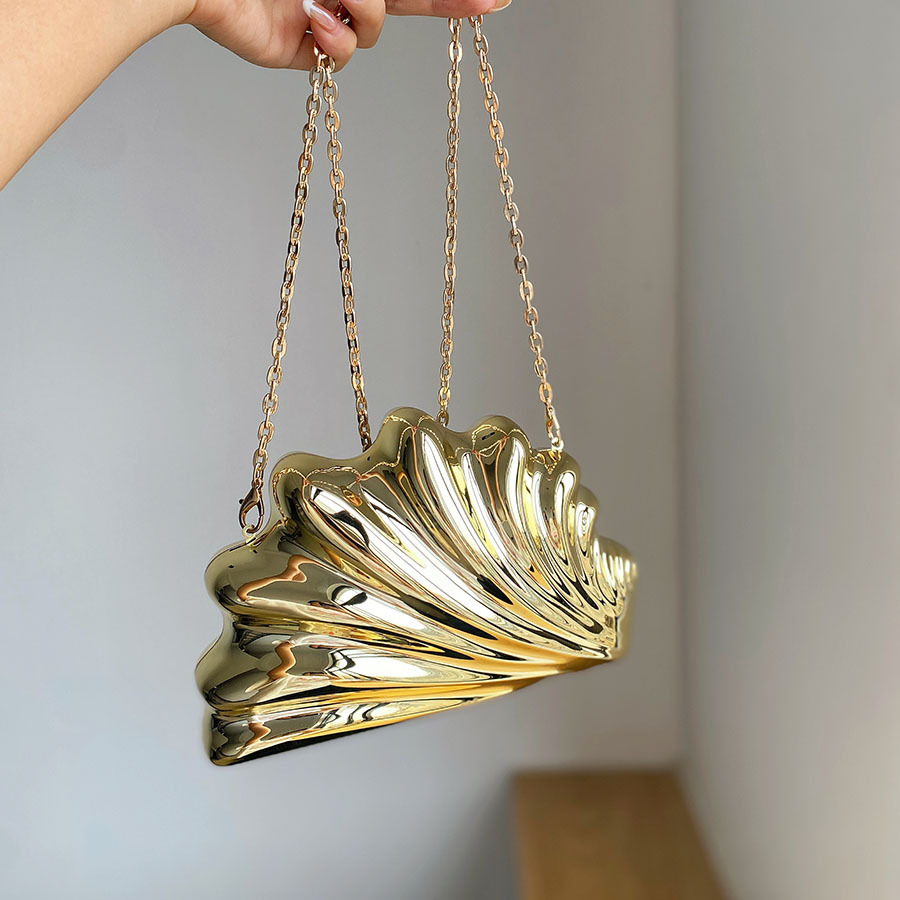 Altın Gümüş Abiye Çantası Düze - Mini Bag Evening Clutch incelemesi ve fiyatı