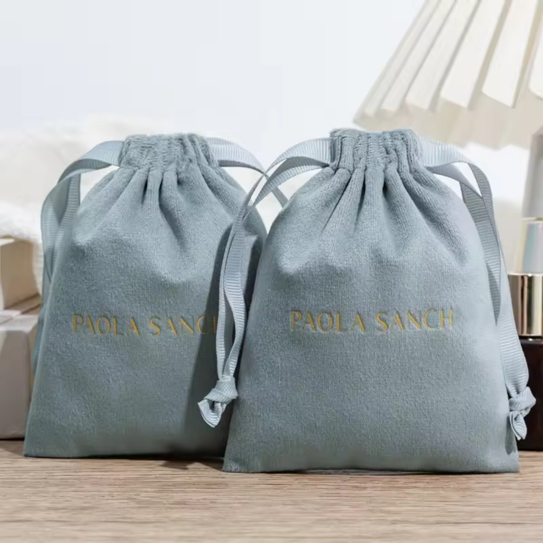 Özel Logo Baskılı Lüks Kadife  - Luxury Bags From China incelemesi ve fiyatı