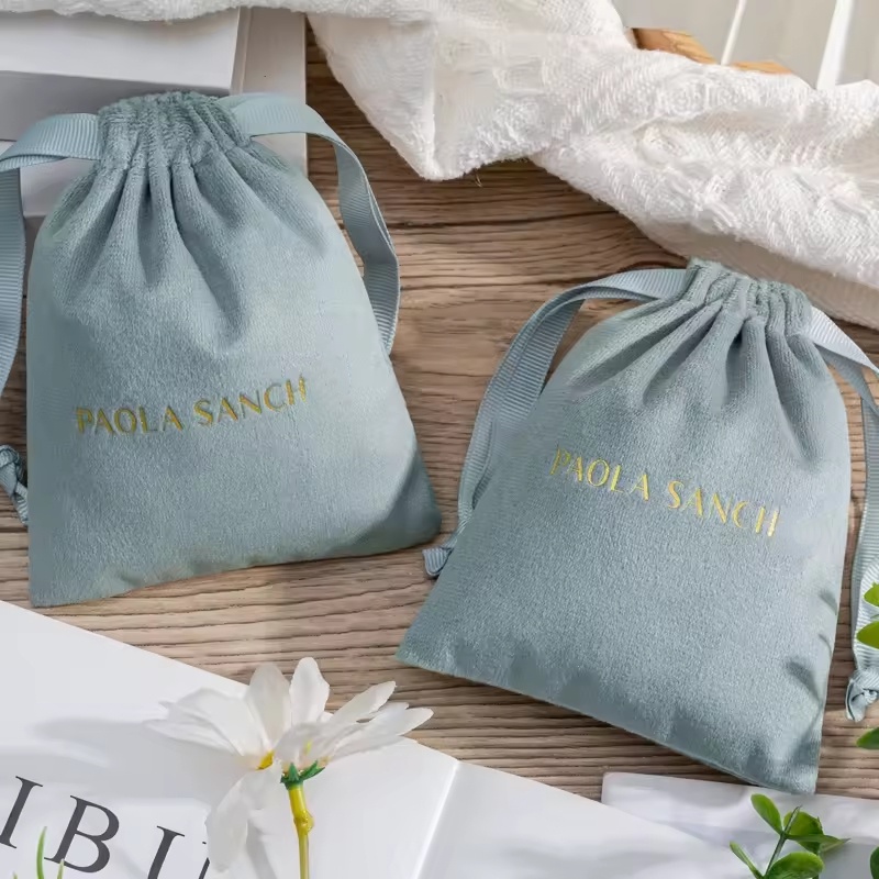 Özel Logo Baskılı Lüks Kadife  - Luxury Bags From China incelemesi ve fiyatı