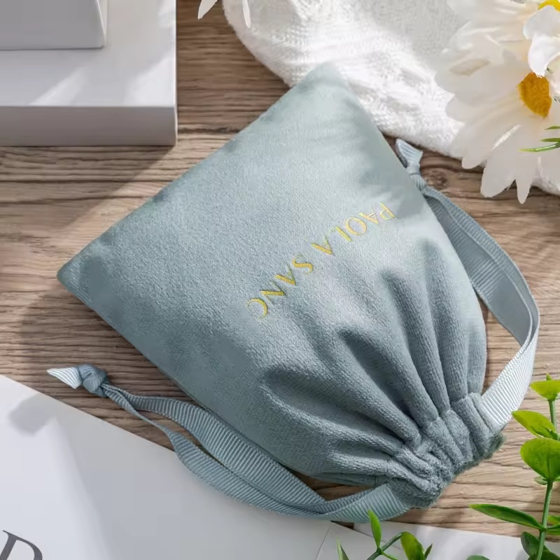Özel Logo Baskılı Lüks Kadife  - Luxury Bags From China incelemesi ve fiyatı