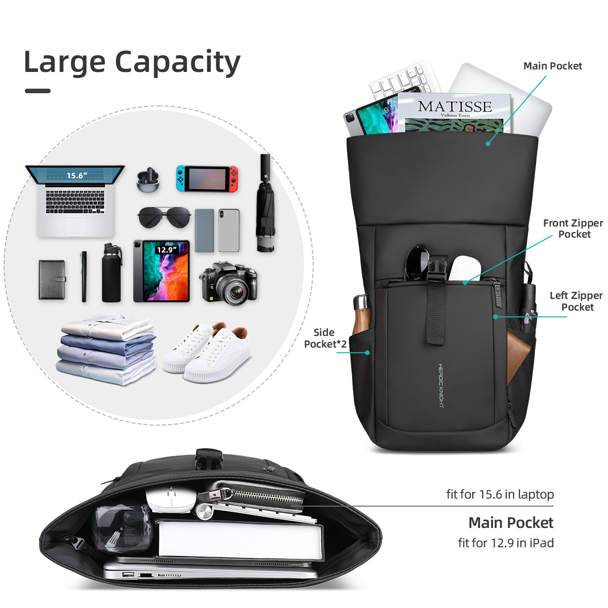 Heroic Knight Lüks Rolltop Sır - Luxury Bags Coach incelemesi ve fiyatı