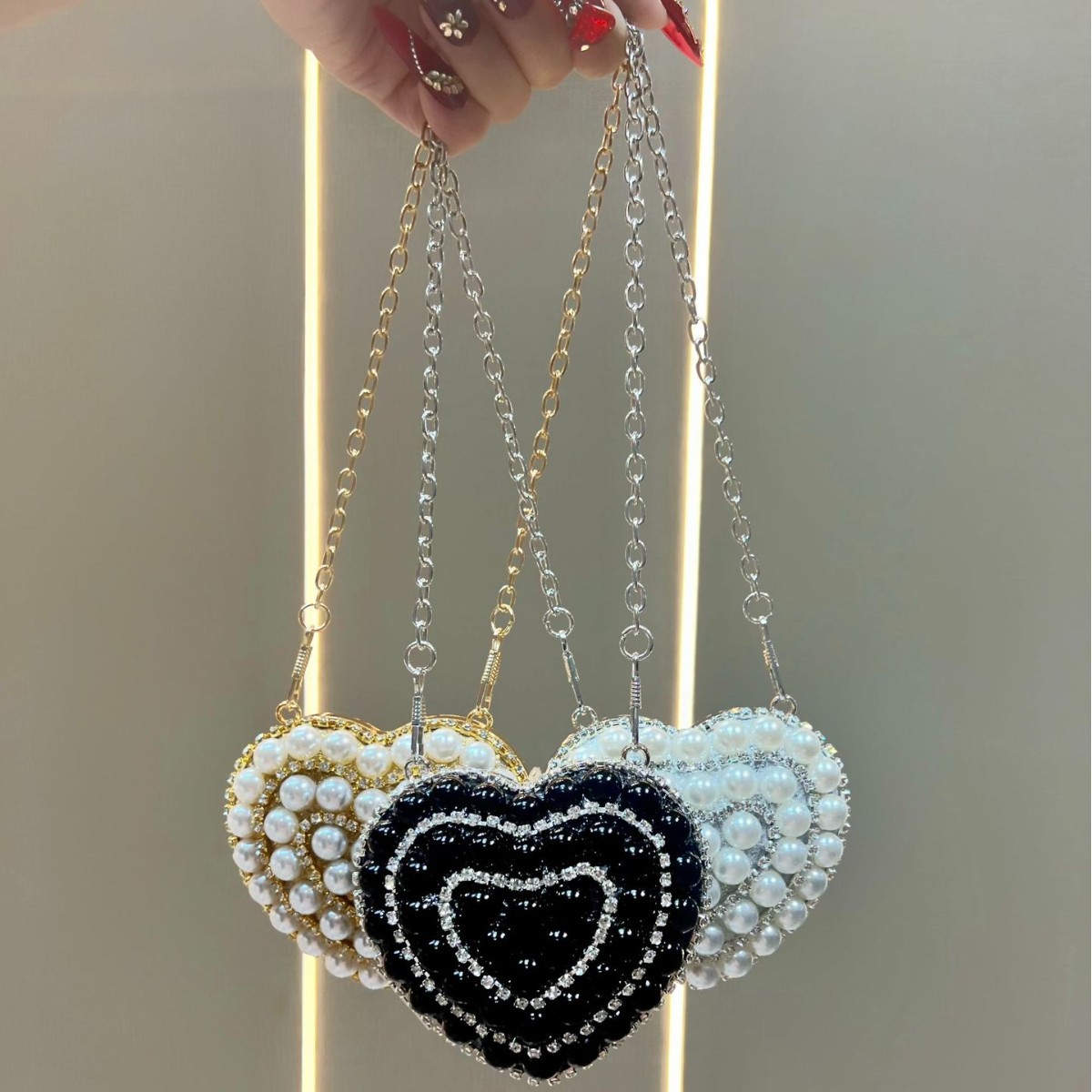 Lüks Kristal Taşlı El Çantası  - Mini Bag Evening Clutch incelemesi ve fiyatı